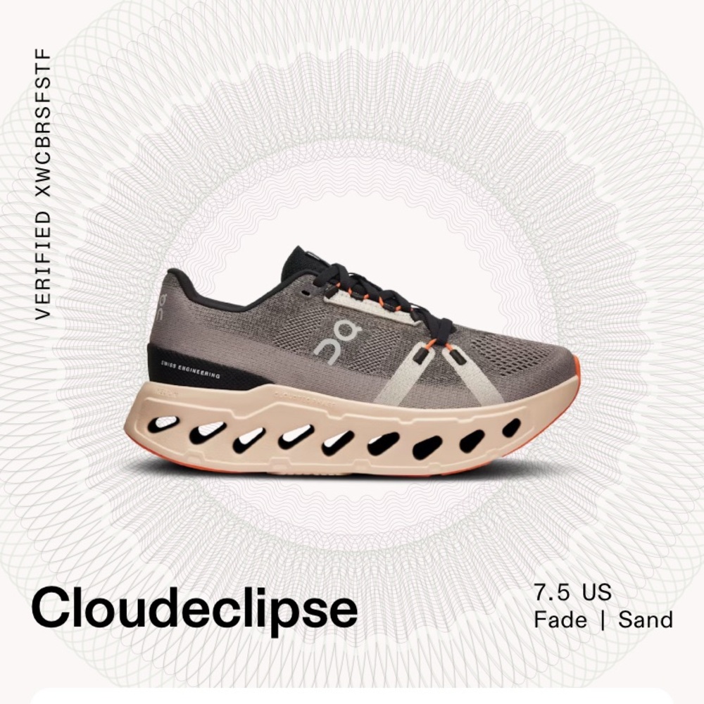 On Running Cloudeclipse Women’s Running Shoes 7.5